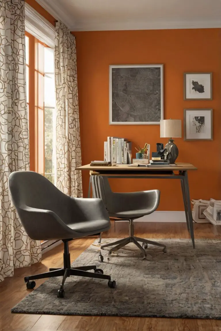 Organic Orange (SW 6875): Organic Glow – Best Wall Paint Color 2024 for Natural Warmth