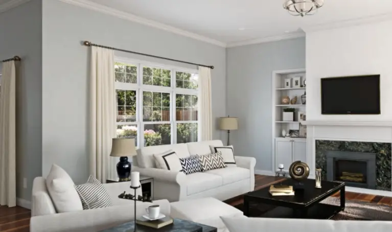 Sherwin Williams Misty SW 6232
Light, delicate green with soft gray undertones, ideal for a calming and sophisticated look.