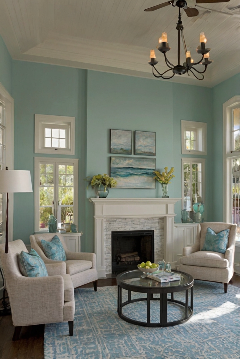 Sherwin Williams paint, contemporary living room, interior paint colors, home renovation, wall paint colors, room color schemes, interior decorating styles