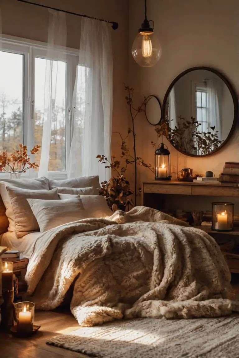 cozy bedroom decor, fall bedroom makeover, bedroom design ideas, cozy bedroom essentials, autumn bedroom inspiration