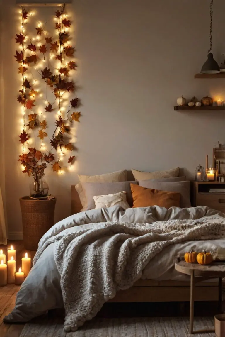 Upgrade bedroom decor, Cozy bedroom makeover, Fall bedroom design, Bedroom inspiration ideas, Bedroom decorating tips