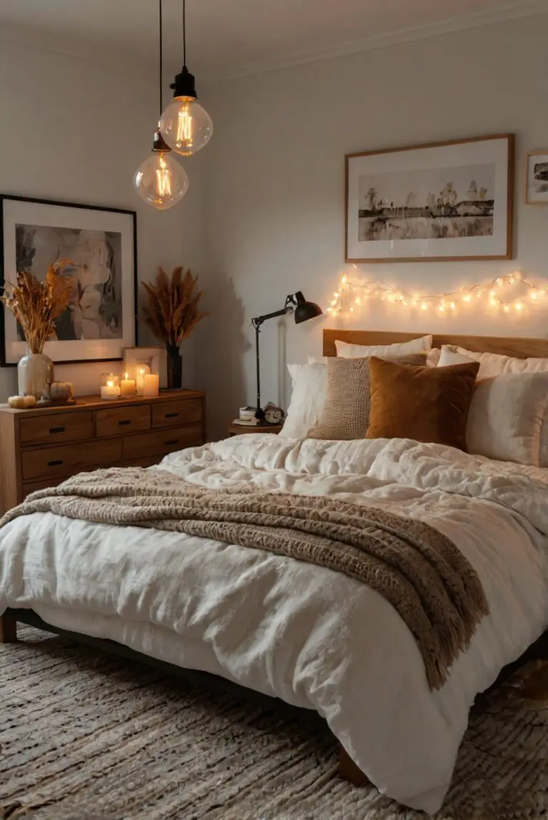 Upgrade Your Bedroom, Cozy bedroom makeover, Fall bedroom decor, Bedroom renovation ideas, Bedroom design inspiration