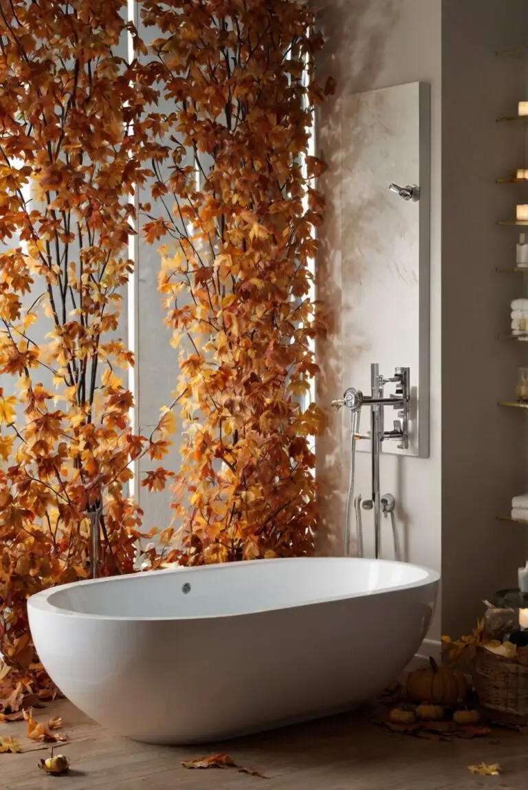 fall bathroom decor, luxury bathroom ideas, elegant bathroom renovations, modern bathroom decor, stylish bathroom designs