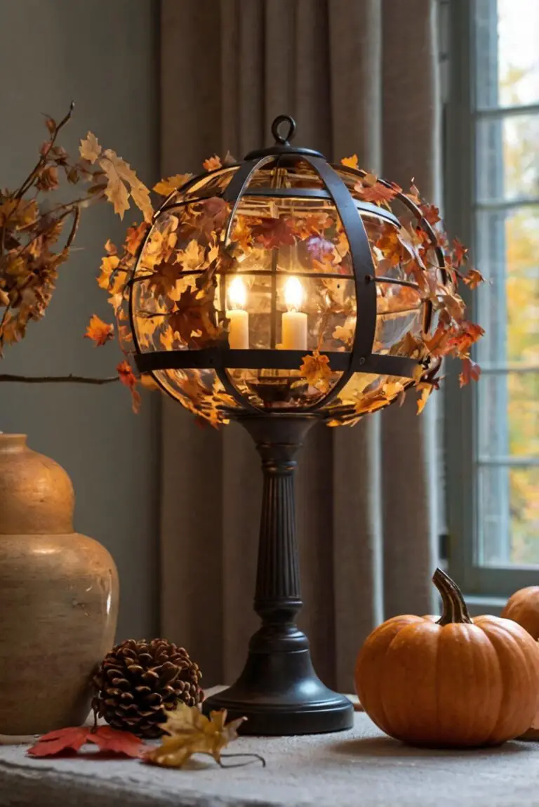 Fall home decor, Cozy living room, Autumn decoration, Seasonal interior design, Fall-themed accents