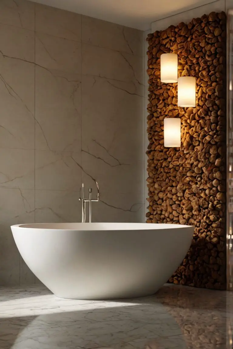 Fall Bathroom Decor, Spa-Inspired Bathroom, Elegant Bathroom Decor, Luxury Bath Accessories, Autumn Bathroom Design