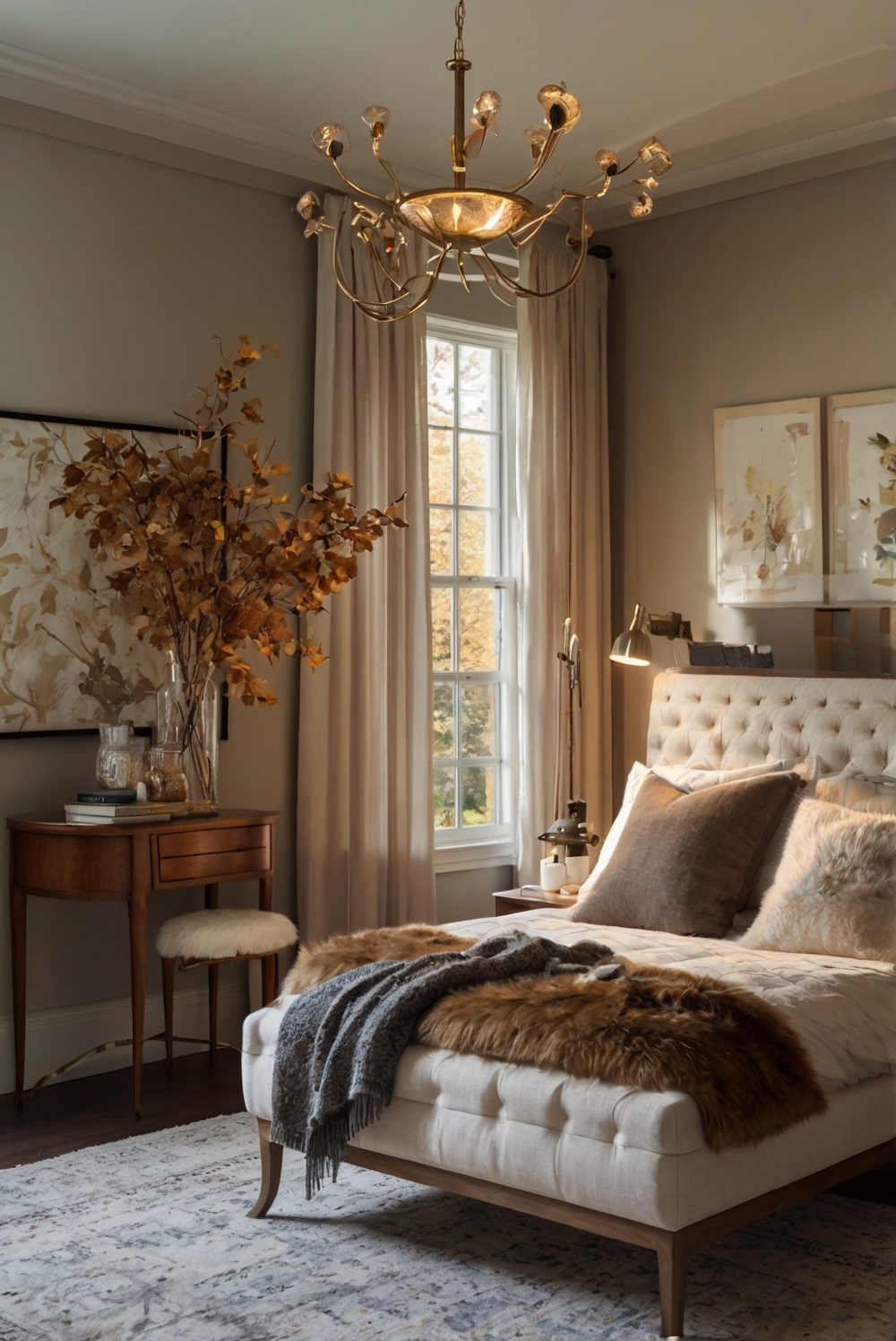 Stylish fall decor ideas, Fall room makeover, Cozy autumn aesthetics, Chic seasonal room decor, Trendy autumn room inspiration