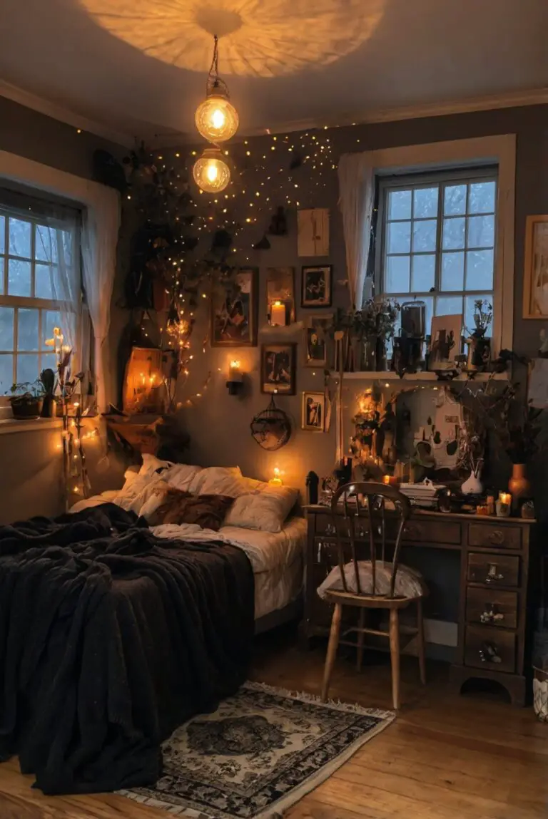 witchy room decor, mystical home accessories, enchanted room makeover, magical interior design, whimsical home decor