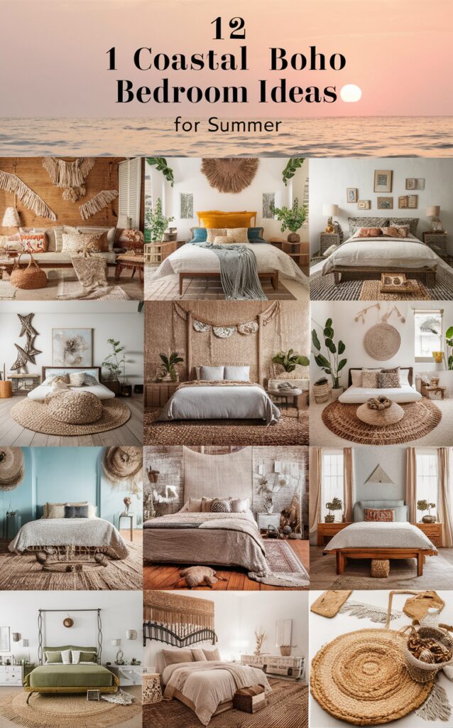 Visual Reference: How To Make Coastal Boho Bedroom Ideas For A Budget