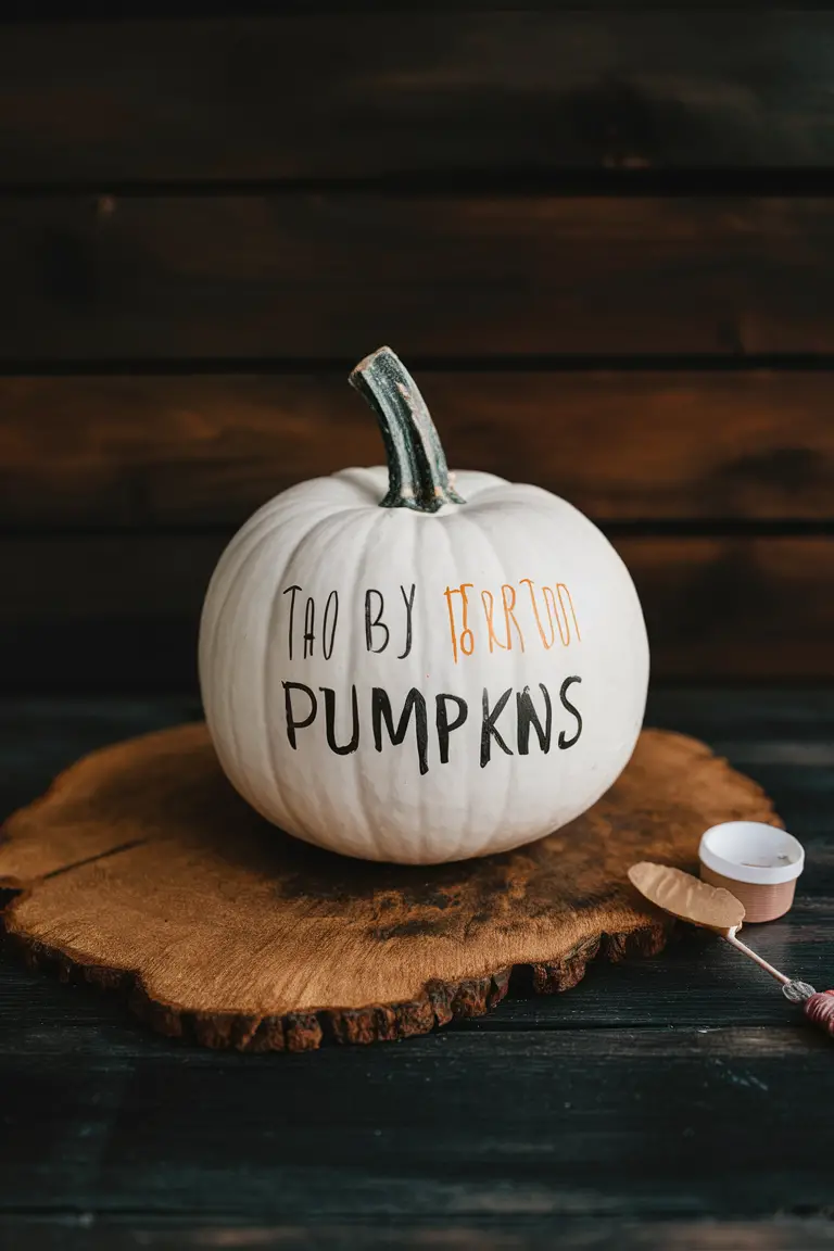 pumpkin painting ideas, pumpkin decorating, fall pumpkin crafts, Halloween pumpkin decorations, stylish pumpkin designs