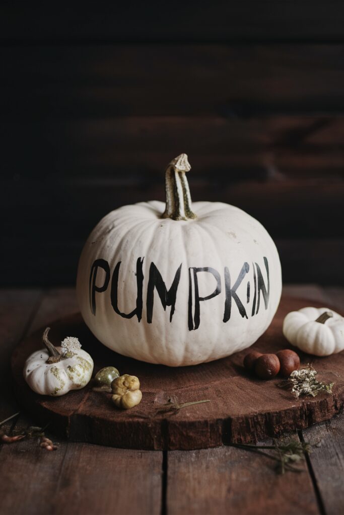 White Pumpkin Painting Ideas for Trendy Fall Décor - upgradesign.blog