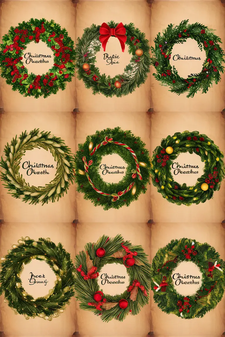 Christmas wreath decoration, outdoor Christmas wreaths, Christmas wreath ideas, festive holiday wreaths, traditional Xmas wreaths