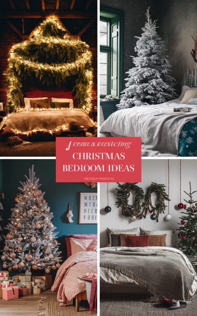 Best Christmas Bedroom Decor Ideas - upgradesign.blog