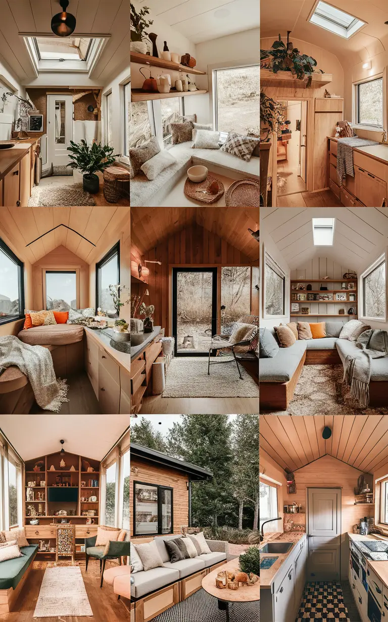 tiny house living, small living, affordable housing, compact living, minimalist lifestyle