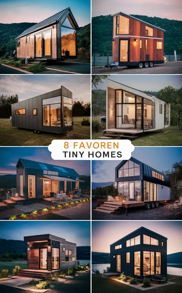 tiny house design ideas, small living spaces, compact home solutions, affordable minimalist housing, space-saving architecture