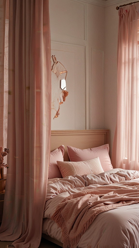 
new pink boho bed design, modern bed design, modern bedroom designs, modern wood bed frame,modern bedroom, 