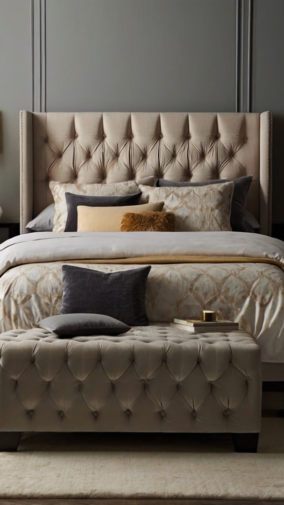 modern bed design, modern bedroom designs, modern wood bed frame,modern bedroom, moody decor, 