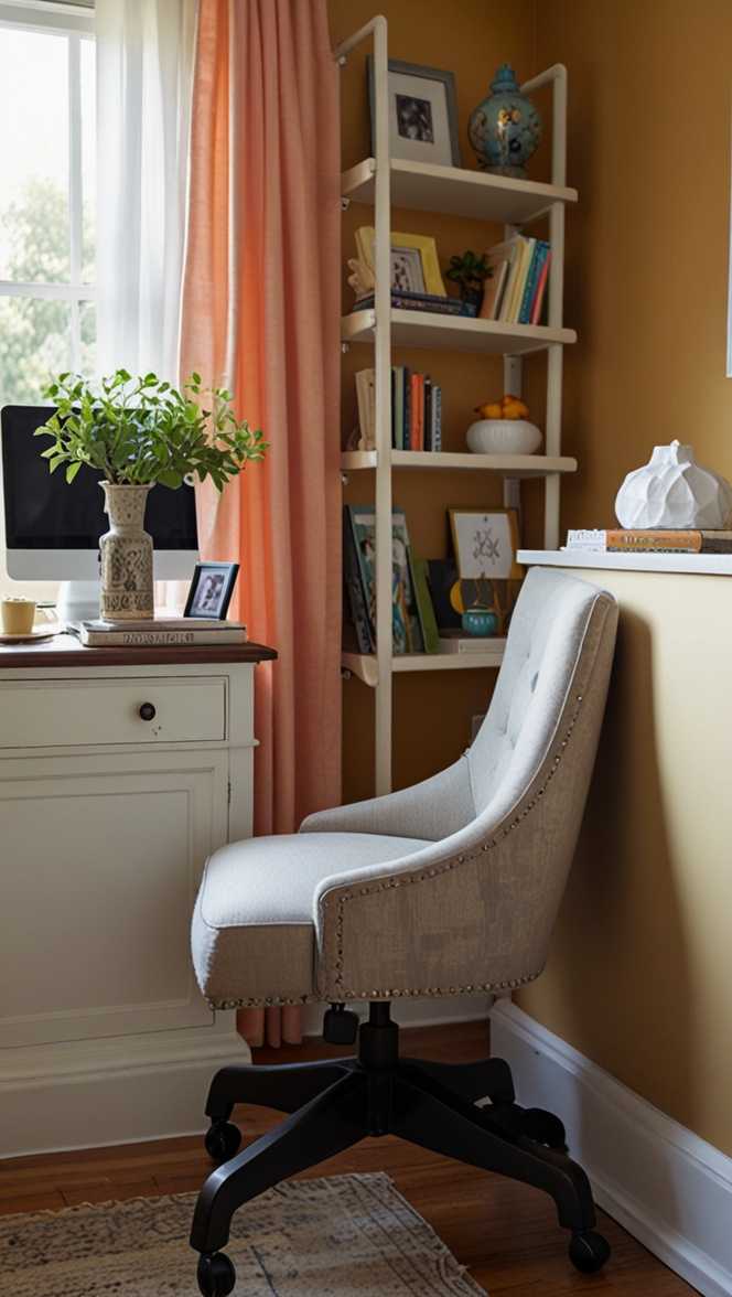 Blended style and function, Guest room home office, Home office decor, Style and function furniture, Dual-purpose furniture