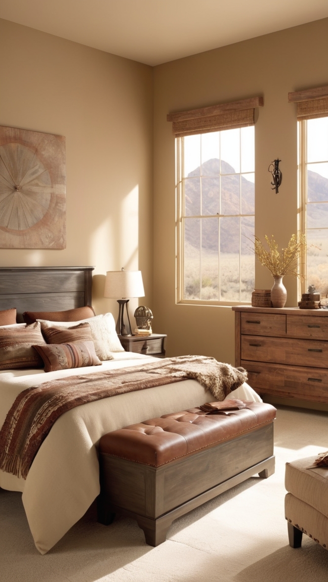 Western bedding, Rustic bedroom furniture, Cowboy decor, Southwestern rugs, Lodge style bedding