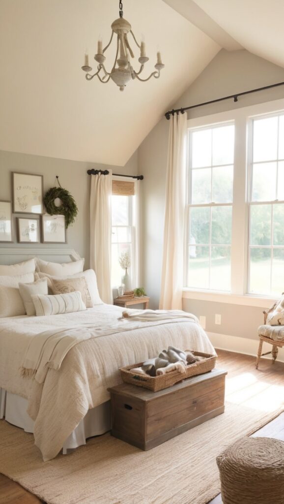 What makes a cozy farmhouse bedroom unique? ? - upgradesign.blog