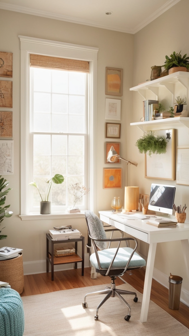 home office design ideas, modern home office furniture, stylish home office decor, comfortable office chair, chic home office accessories