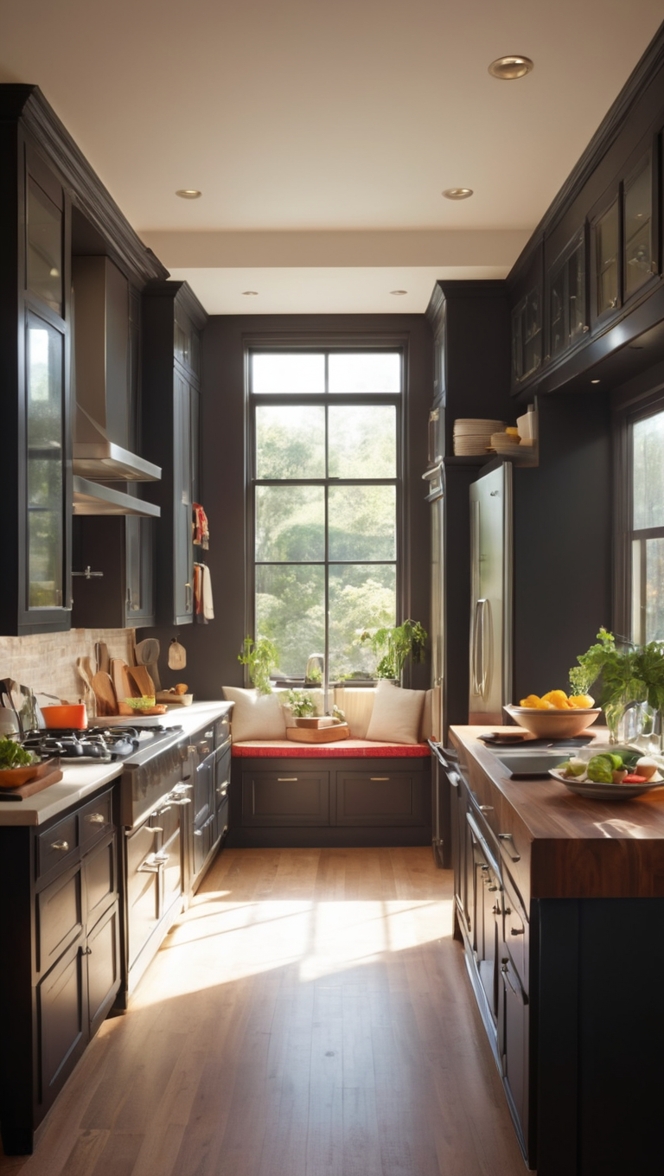cozy kitchen remodel, dark kitchen cabinets, kitchen design ideas, modern farmhouse kitchen, luxury kitchen renovation