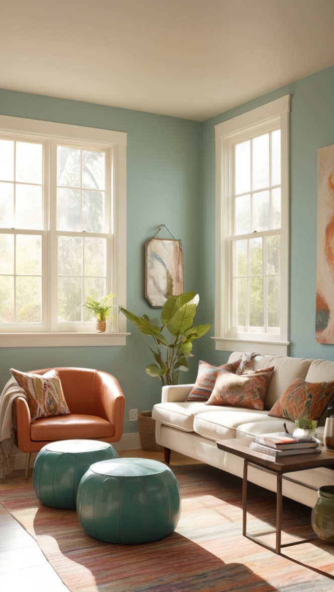 minimalist living room decor, modern minimalist furniture, Scandinavian interior design, elegant mid-century modern, contemporary home decor