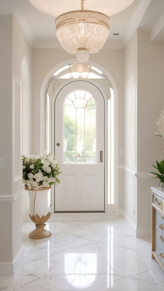 luxury home accessories, elegant home decor, upscale home decorations, high-end entrance decor