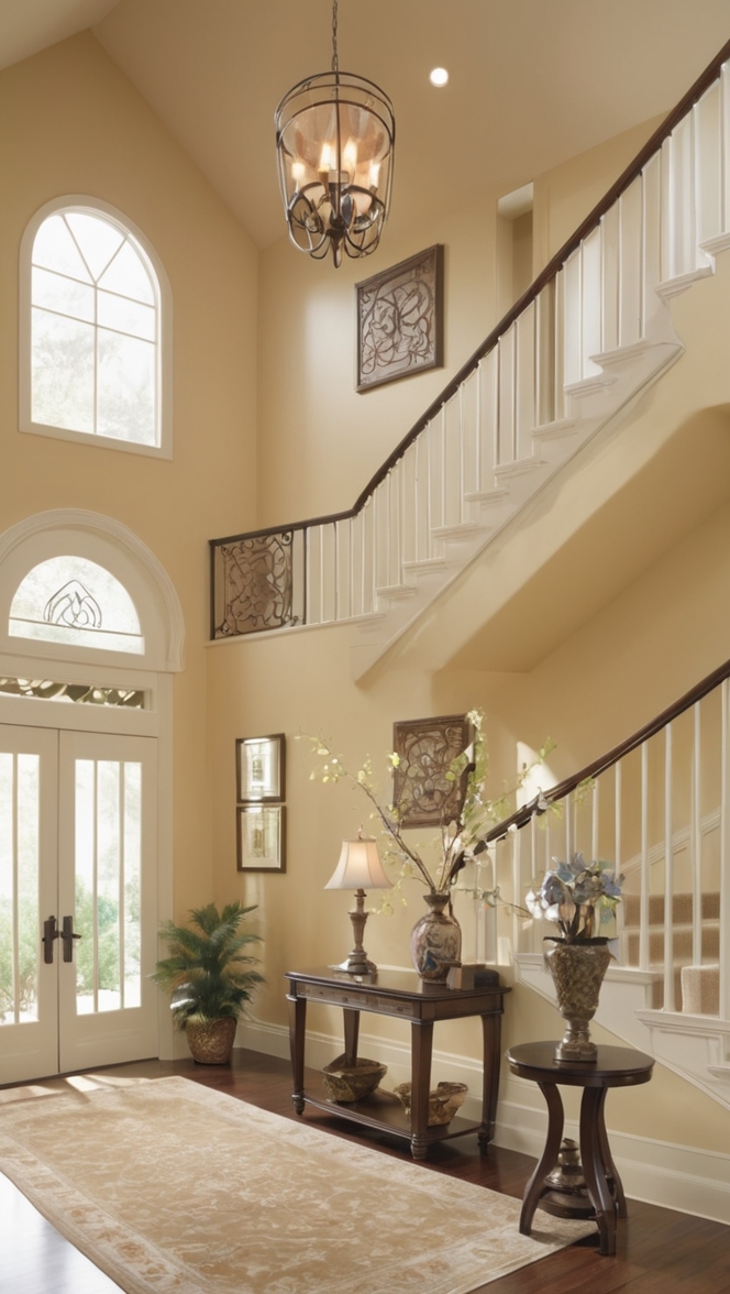 home decor ideas, interior design, modern entryway, entryway furniture, foyer design