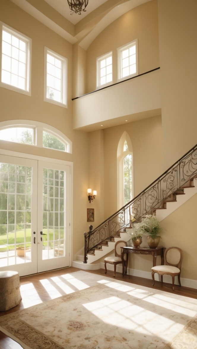 home decor ideas, interior design, modern entryway, entryway furniture, foyer design