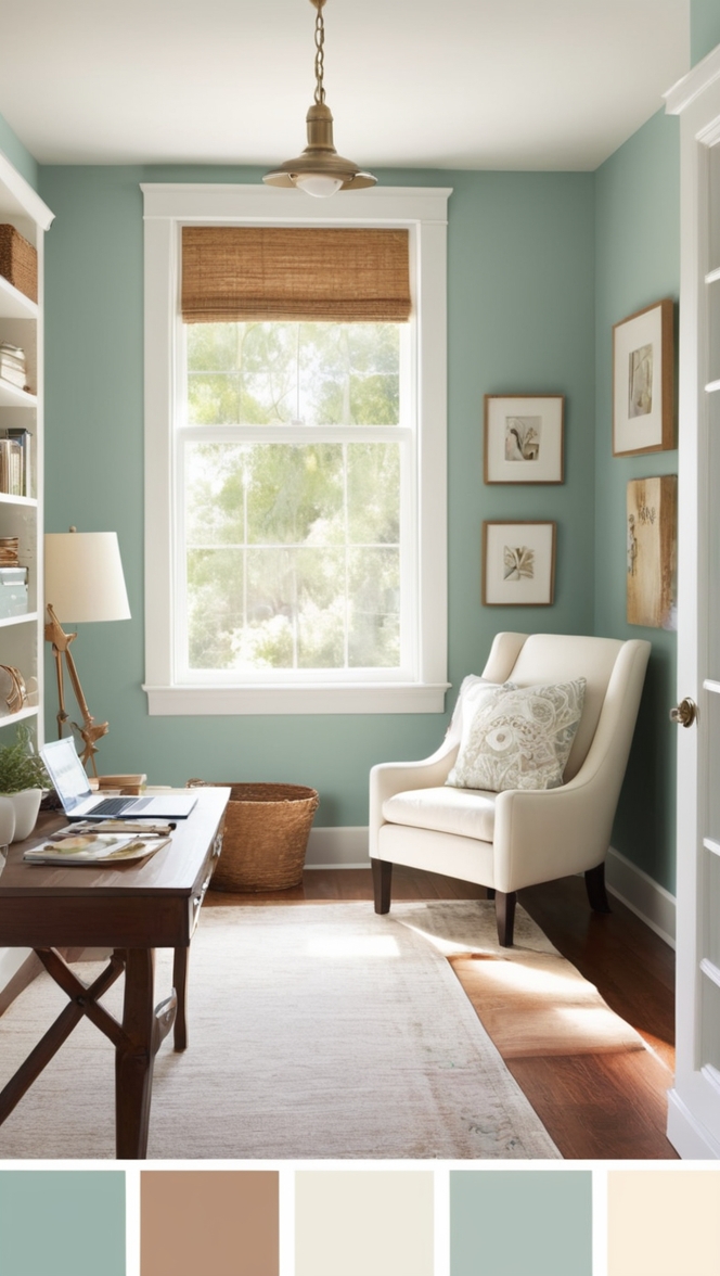 home office decor, stylish office furniture, modern home office, cozy workspace design, chic desk accessories