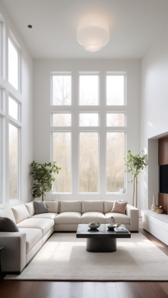 How can I achieve a modern minimalist living room luxury ...