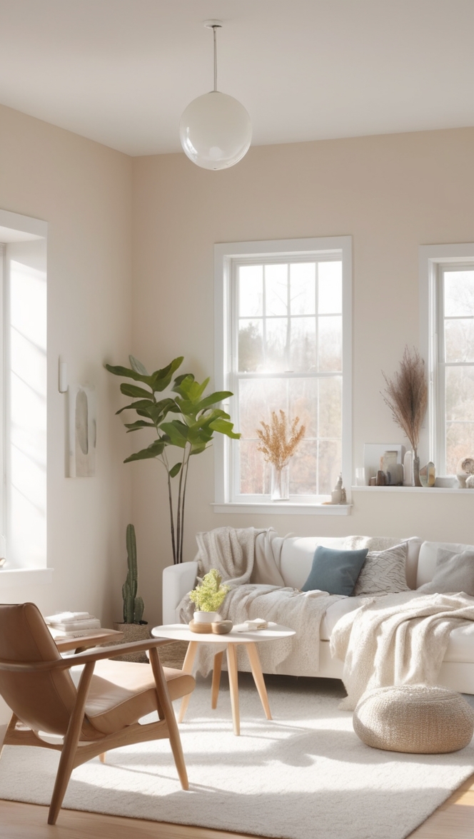 scandinavian interior design, modern minimalist decor, contemporary home styling, sleek nordic furnishings, minimalist living space