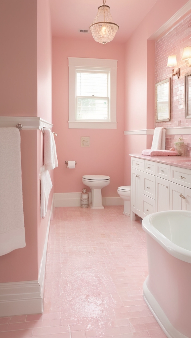 pink ceramic tiles, 
pink mosaic tiles, 
pink subway tiles, 
pink glass tiles, 
pink marble tiles