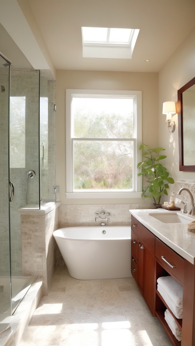 small bathroom renovation, bathroom remodel ideas, bathroom makeover, tub to shower conversion, bathroom design trends