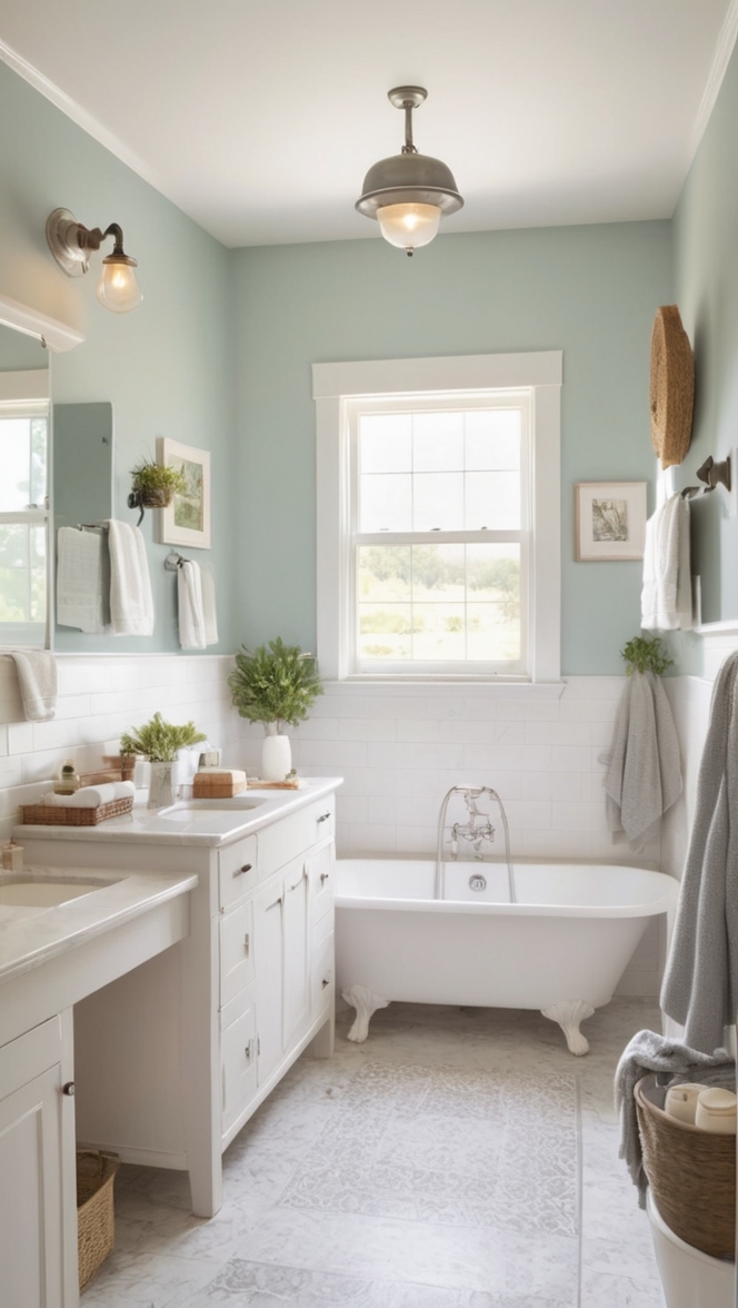 bathroom renovation, bathroom redesign, modern farmhouse bathroom, rustic bathroom, farmhouse bathroom ideas