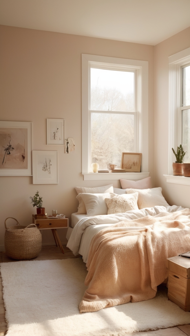 cozy bedroom decor, cozy bedroom ideas, bedroom design ideas, comfortable bedroom furniture, warm bedroom lighting