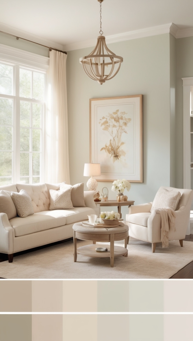 beige interior design, beige home decor, neutral color scheme, earth tone palette, light brown color palette