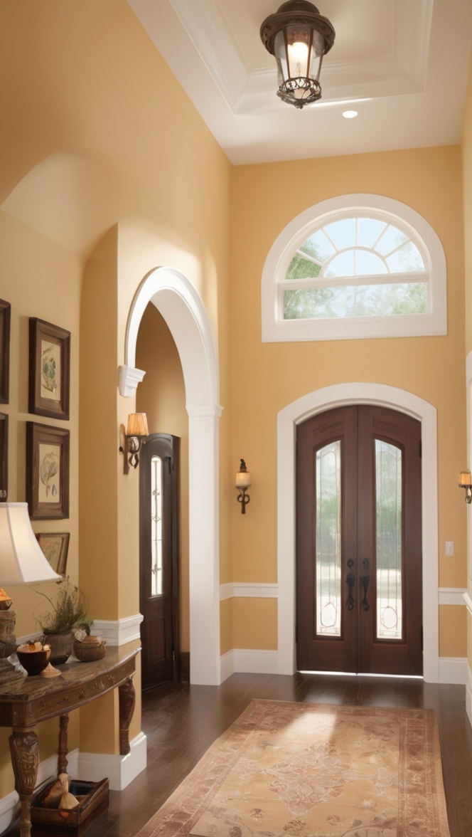 Indian home entrance decor, traditional house entrance design, festive home entrance decor, Indian main door decoration, ethnic home entryway design