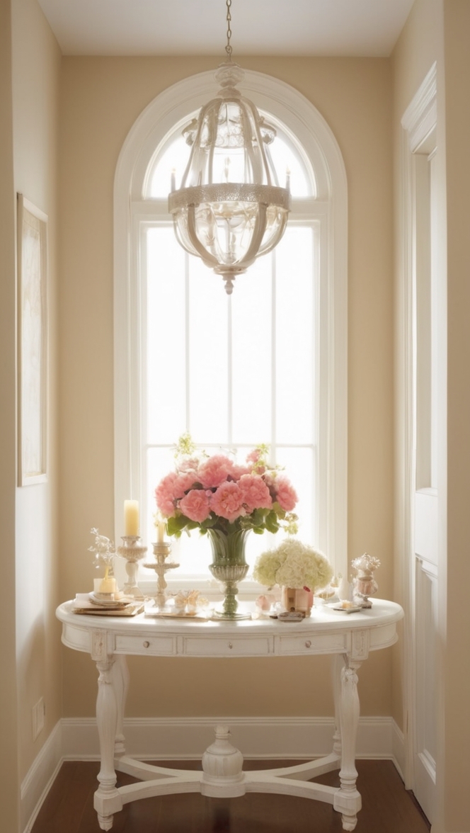 entryway console table, hallway accent table, foyer entry table, front door console table, entrance hall table