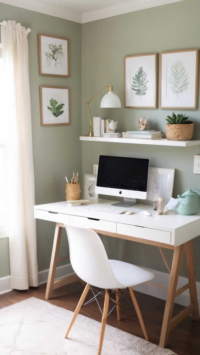 home office desk, home office furniture, ergonomic office chair, office organization, dual monitor setup