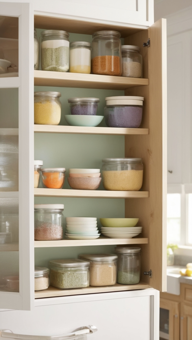 kitchen cabinet organization, kitchen pantry storage, kitchen drawer organizers, kitchen counter storage, kitchen utensil organization