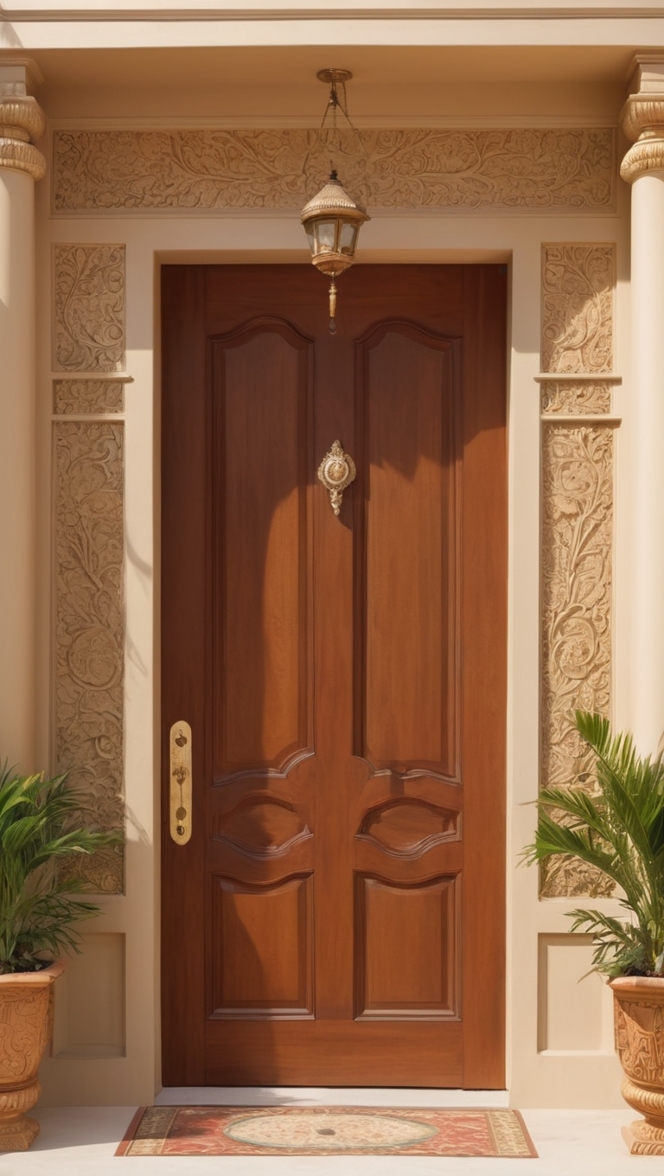 Indian main door design, main entrance door design, traditional Indian door design, grand entrance door design, ornate main door design