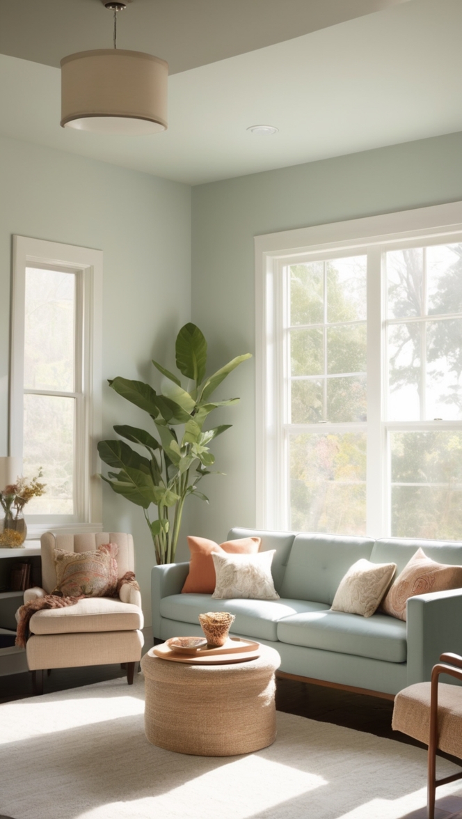 minimalist home decor, modern living room decor, sleek interior design, contemporary apartment design, chic Scandi living room