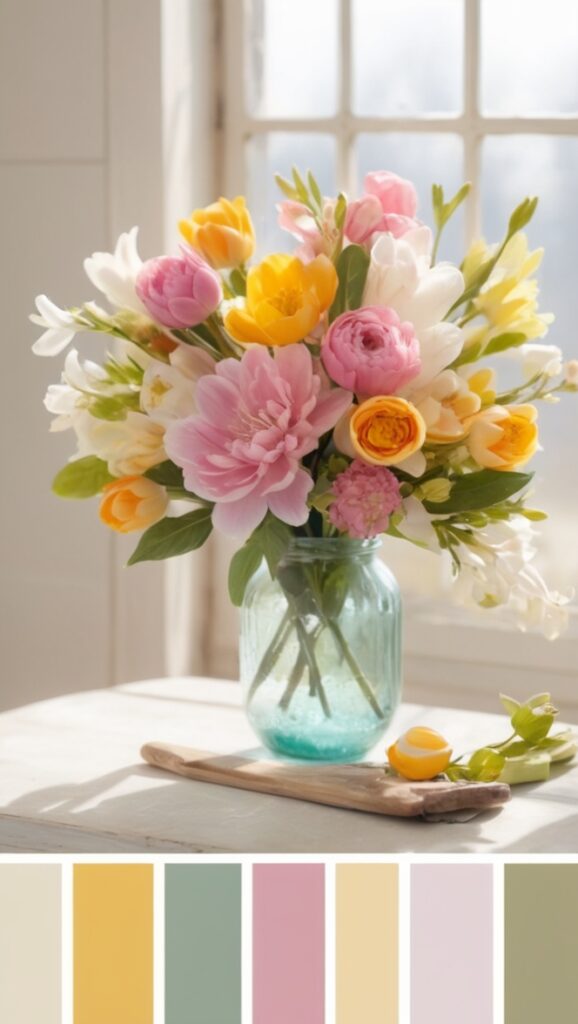 What are some trendy shades in the spring color palette ...