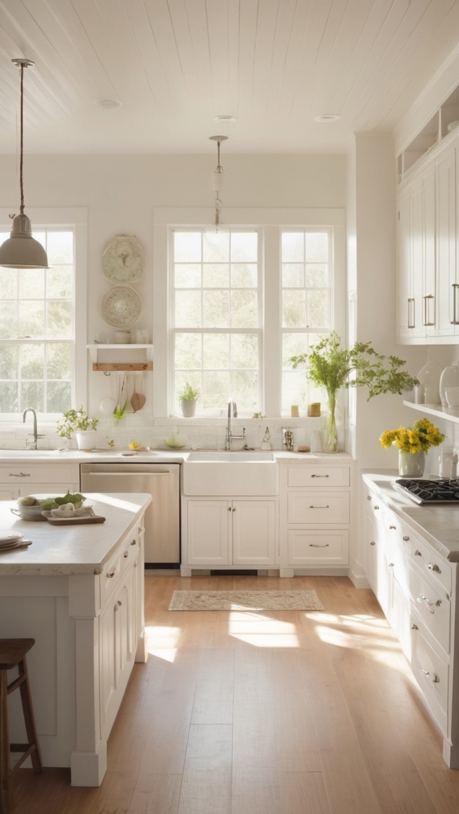 farmhouse kitchen remodel, white shaker cabinets, country kitchen design, rustic farmhouse decor, farmhouse sink