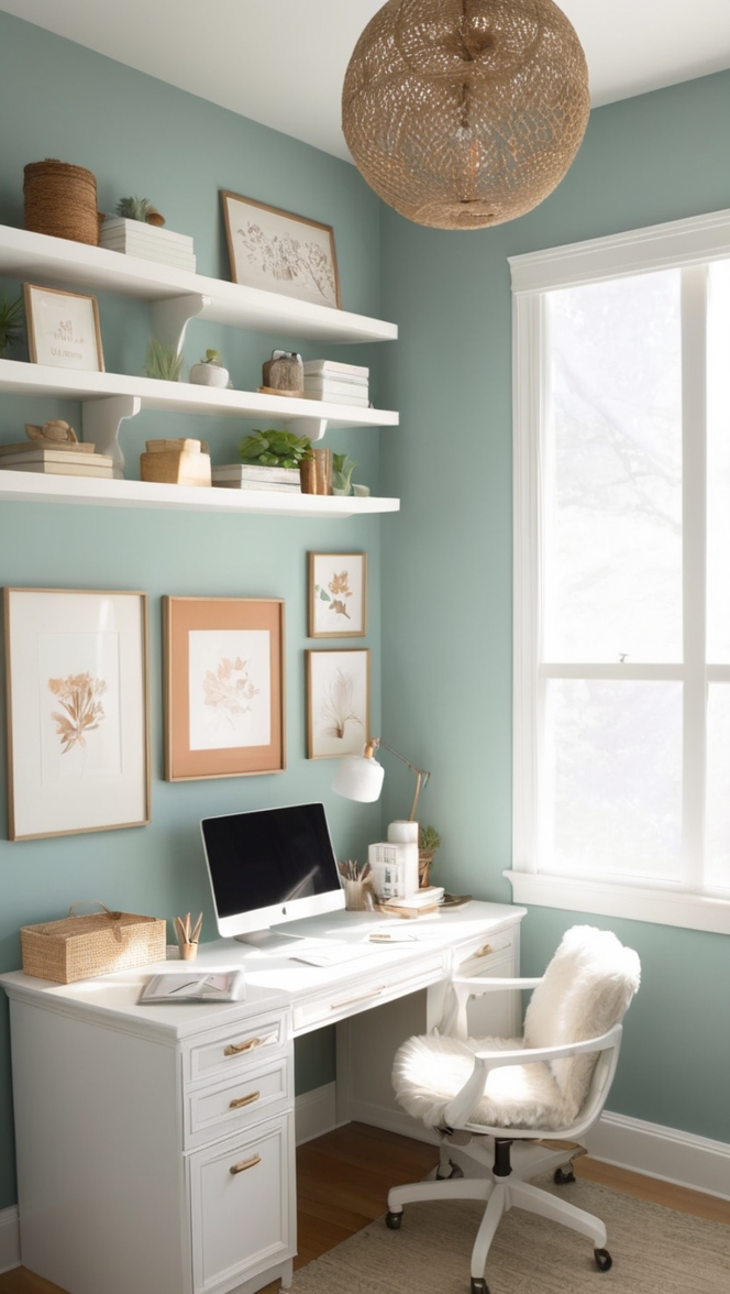 home office furniture, ergonomic office chair, dual monitor setup, standing desk, work from home essentials