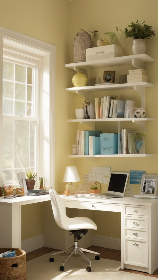 home office organization ideas, home office storage solutions, Home office shelving, Small office storage ideas, Home office organization ideas