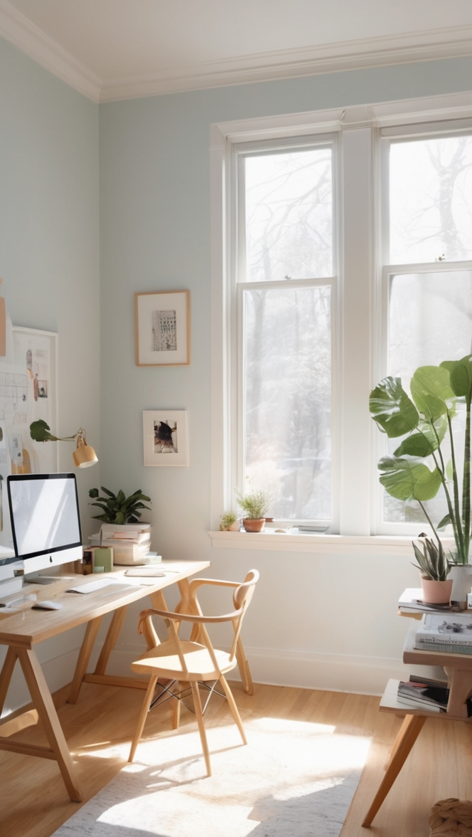 workspace design, office decor, interior ideas, modern furniture, stylish office