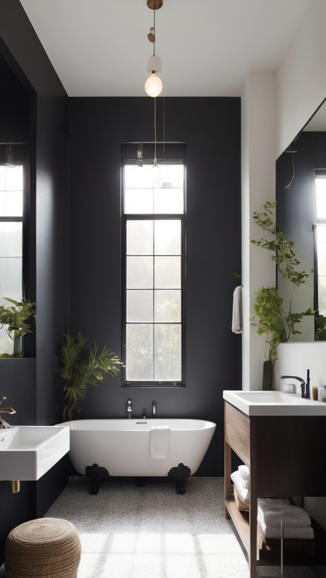 bathroom remodel, rustic bathroom, modern bathroom design, luxury bathroom, black bathroom design