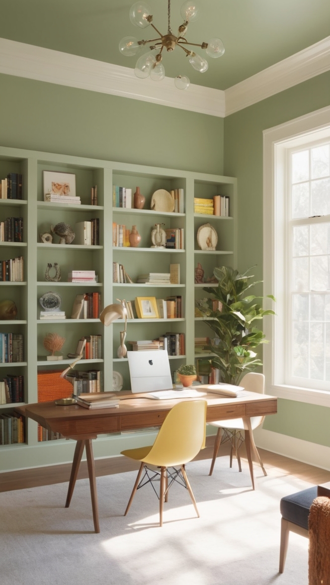 home office design, home library decor, office organization ideas, modern home library, stylish home office